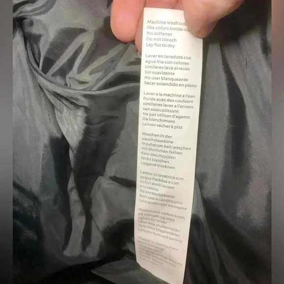 Fabletics Black Puffer Jacket - Picture 12 of 15